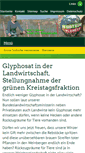 Mobile Screenshot of gruene-suew.de